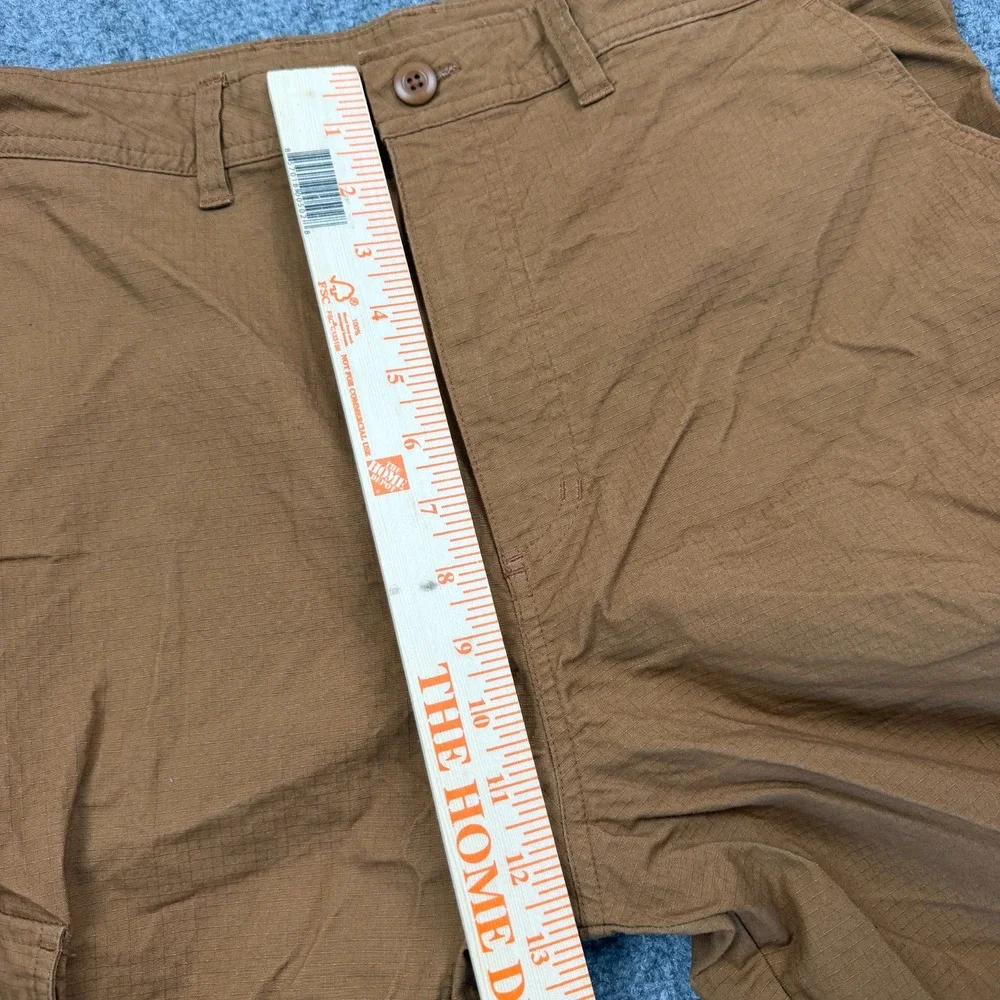 Nike Cargo Pants Mens 34x30 Brown Ripstop Utility Tactical Cotton Stretch